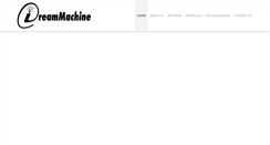 Desktop Screenshot of idreammachine.com